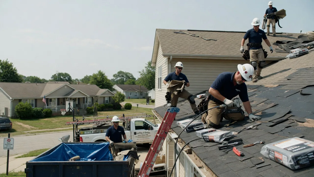 Roof Replacement in Crump, TN near me